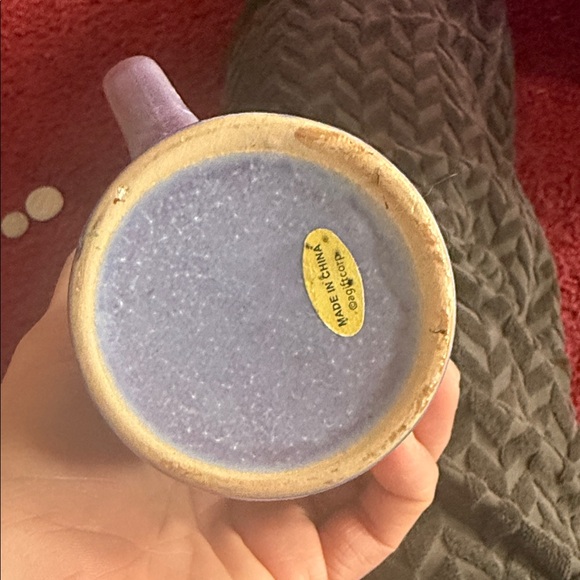 Two-Tone Ceramic Mug - purple and Tan 💜 - Picture 3 of 4